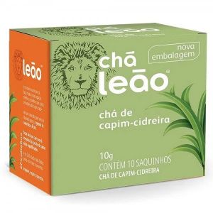 CHA LEAO CAPIM CIDREIRA 10G