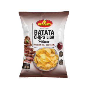 BATATA CHIPS CROQUES PICANHA BARBECUE 45G