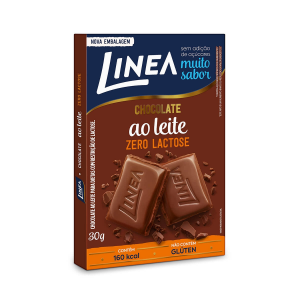 CHOCOLATE AO LEITE LINEA ZERO LACTOSE COM 30G