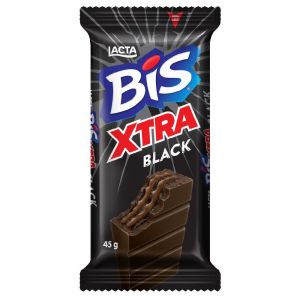 CHOCOLATE LACTA BIS XTRA BLACK 45G