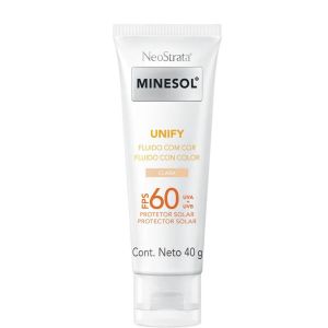 PROTETOR SOLAR FACIAL FLUIDO NEOSTRATA MINESOL FPS 60 UNIFY PELE CLARA 40G