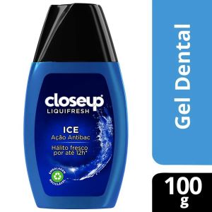 CREME DENTAL EM GEL CLOSEUP LIQUIFRESH 100G