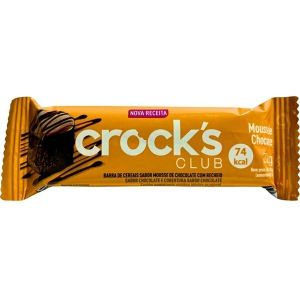 BARRA CEREAIS CROCKS CLUB MOUSSE DE CHOCOLATE 25G