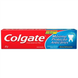 CREME DENTAL COLGATE MÁXIMA PROTEÇÃO ANTICÁRIES 90G