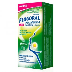 FLOGORAL COLUTÓRIO SABOR MENTA COM 250ML