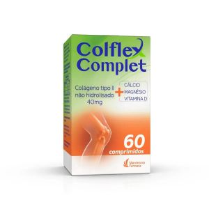 COLÁGENO COLFLEX COMPLET 40MG TIPO II NÃO HIDROLISADO 60 COMPRIMIDOS