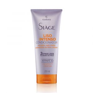 CONDICIONADOR EUDORA SIAGE LISO INTENSO COM 200ML