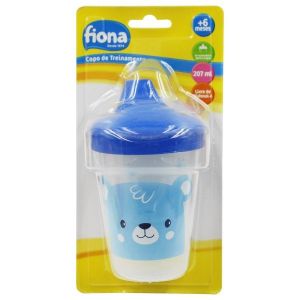 COPO FIONA TREINAMENTO AZUL 207ML