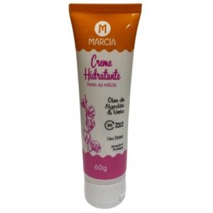 CREME HIDRATANTE MARCIA MÃOS E PÉS 60G - OLÉO DE ALGODÃO E UREIA