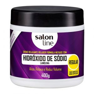 CREME RELAXANTE SALON LINE HIDRÓXIDO DE SÓDIO REGULAR 400G