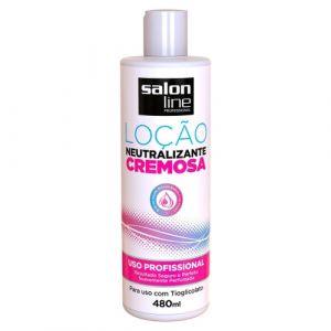 LOÇÃO NEUTRALIZANTE CREMOSA SALON LINE 480ML