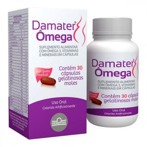 POLIVITAMÍCO DAMATER OMEGA PARA GESTANTES COM 30 CÁPSULAS - GRUNENTHAL