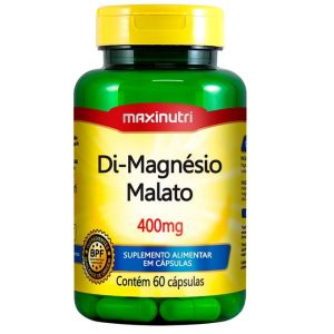 DI MAGNESIO MALATO 400MG COM 60 CÁPSULAS