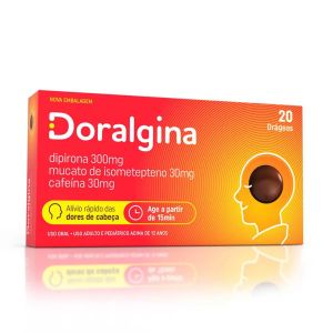 DORALGINA COM 20 COMPRIMIDOS