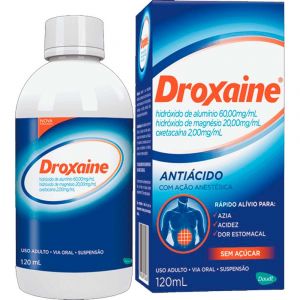 DROXAÍNE 60MG/ML + 20MG/ML + 2MG/ML FRASCO COM 120ML DE SUSPEÇÃO DE USO ORAL 