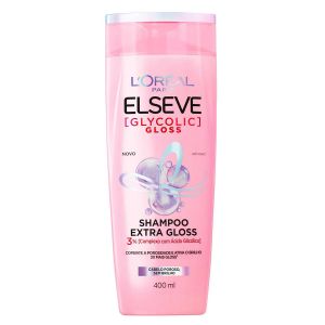 SHAMPOO ELSEVE GLYCOLIC GLOSS COM 400ML
