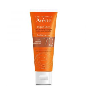AVÈNE PROTETOR SOLAR FACIAL TOQUE SECO FPS 70 EMULSÃO COM COR 40G