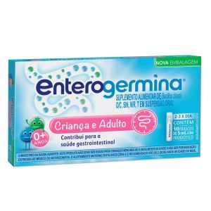 PROBIÓTICO ENTEROGERMINA COM 10 FRASCOS DE 5ML