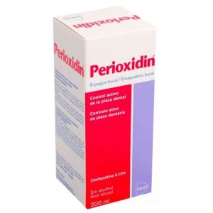 PERIOXIDIN ENXAGUANTE ANTISSÉPTICO BUCAL COM 200ML SEM ÁLCOOL