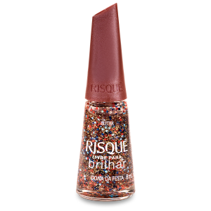 ESMALTE GLITTER RISQUÉ LIVRE PARA BRILHAR 8ML – DONA DA FESTA