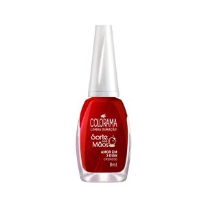 ESMALTE COLORAMA SORTE NAS MÃOS AMOR EM 3 DIAS COM 8ML