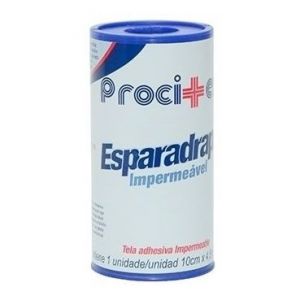 ESPARADRAPO IMPERMEÁVEL BRANCO 10CM X 4,5M PROCITEX