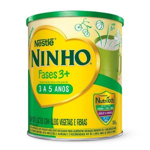 FÓRMULA INFANTIL NINHO FASES 3+ NESTLÉ 3 A 5 ANOS 800G