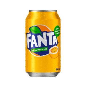 REFRIGERANTE FANTA MARACUJÁ LATA COM 350ML