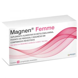 MAGNEN MAGNESIO FEMME COM 30 COMPRIMIDOS