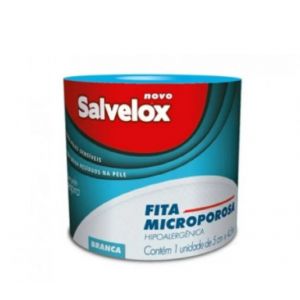 FITA MICROPOROSA BEGE, 5CM X 4,5M SALVELOX