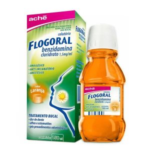 COLUTÓRIO FLOGORAL SABOR LARANJA COM 150ML