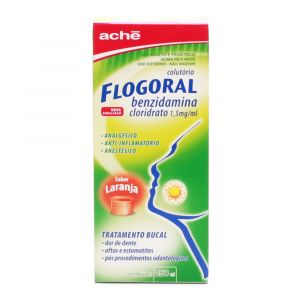 FLOGORAL COLUTÓRIO SABOR LARANJA COM 250ML