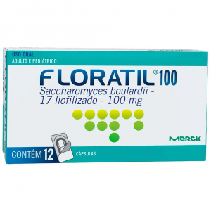 FLORATIL 100MG COM 12CAPSULAS