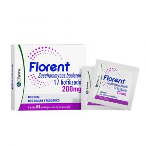 PROBIOTICO FLORENT 200MG 4 ENVELOPES DE 1G