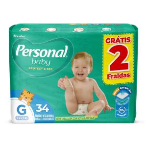 FRALDA PERSONAL BABY MEGA G 32UN