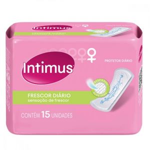 PROTETOR DIÁRIO INTIMUS COM PERFUME SEM ABAS 15UNI