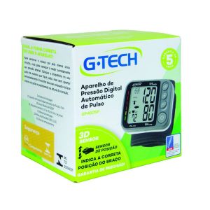 APARELHO DE PRESSÃO DE PULSO DIGITAL AUTOMÁTICO G-TECH GP450SP