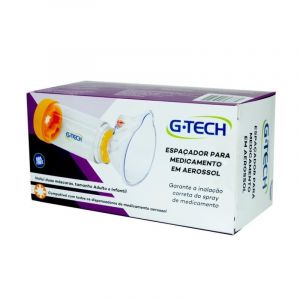 ESPACADOR G-TECH CLEAR COM DUAS MASCARAS ADULTO / INFANTIL