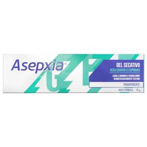 GEL SECATIVO DE CRAVOS E ESPINHAS ASEPXIA COM 15G