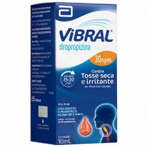 VIBRAL PEDIÁTRICO SABOR FRAMBOESA SOLUÇÃO ORAL GOTAS 10ML ABBOTT