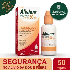 ALIVIUM IBUPROFENO 50MG/ML GOTAS SABOR TUTTI-FRUTTI 30ML