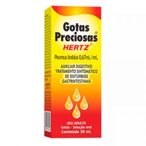 GOTAS PRECIOSAS HERTZ SOLUÇÃO 30ML 