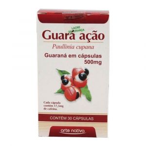 GUARA ACAO 500 MG 30 CA GUARAPO ARTE NATIVA