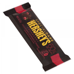 HERSHEYS BARRA DE CHOCOLATE AMARGO 60% CACAU SPECIAL DARK CRANBERRY COM 20G