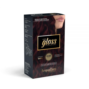 COLORAÇÃO PERMANENTE HIDRA LOSS BORGONHA 4.66