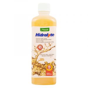 HIDRALYTE 45 NATULAB SABOR LARANJA COM 500ML
