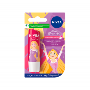 HIDRATANTE LABIAL NIVEA DISNEY RAPUNZEL ED. LIMITADA MELANCIA SHINE - 4,8G