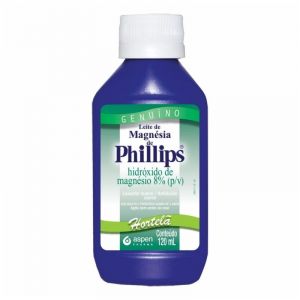 LEITE DE MAGNÉSIA PHILLIPS SABOR HORTELÃ 120ML