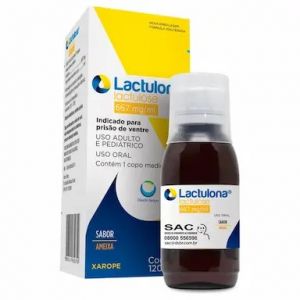 LACTULONA 667ml  XAROPE SABOR AMEIXA COM 120ml