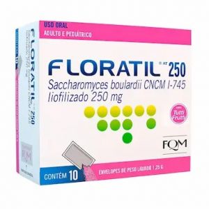 PROBIOTICO FLORATIL  250MG 10 ENVELOPES 1,25MG